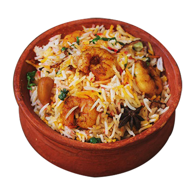 "Prawns Biryani (Hotel Shah Ghouse) - Click here to View more details about this Product